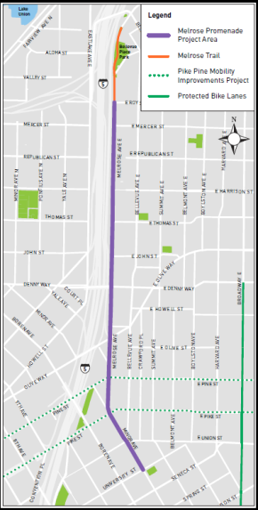 Melrose Promenade Project Area